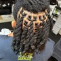 Adult Loc Retwist and Style