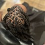 Full Head Loc Retwist & Style (10 and above)