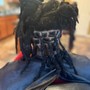 Full Head Loc Retwist & Style (10 and above)