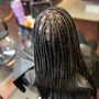 Smedium Knotless Box Braids