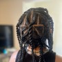 Faux Locs/Distressed/Butterfly locs