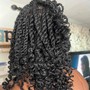 Small Knotless Box Braids