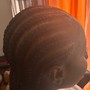 Large Knotless  Braids