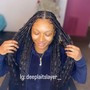 Large Goddess knotless Braids