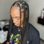 Men stitch corn row