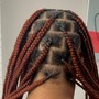 Small Knotless Braids (Butt Length)