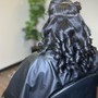 Shampoo ,Blow out  and  braid down