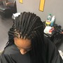 Knotless braids