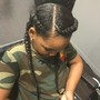 Braids cornrows (10& up)