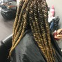 Knotless braids