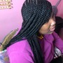 small boho box Braids