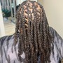 Medium Knotless Braids