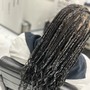 Design braids w/hair added (adult)