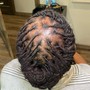 Basic Loc Style (barrel rolls, braids, pineapple ect)