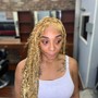 Human hair boho Knotless Braids