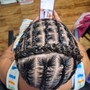 Cornrows-Goddess Braids