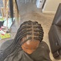 Medium Box Braids