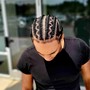 Men's Cornrow freestyled