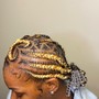 2-4 stitch braids