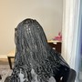 Small knotless Braids