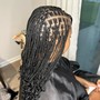 I purchase the hair that’s needed for braiding