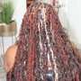 Medium knotless box Braids