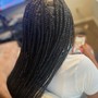 Medium Knotless Box Braids