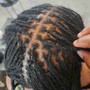 Larger Two Strand Twists/Extensions Hair Added