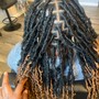 Butterfly locs(using crochet locs)- any length