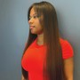 Invisible Weft Hair Extensions W/Silicon links