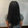 Large Boho Knotless Braids