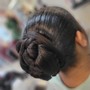 Single Braids ( no hair added)