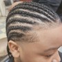 Single Braids ( no hair added)