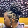 Flat Twists Updos