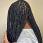 Medium bob boho braids