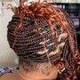 Medium Knotless Box Braids