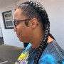 2 Feed In Braids