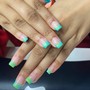 Acrylic Nails Basic (Full Set Short)