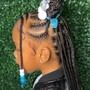 Kid's small lemonade Braids