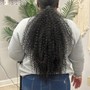 Large Goddess/boho (feed-in) Braids (ponytail)