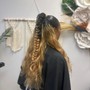 Large Goddess/boho (feed-in) Braids (ponytail)