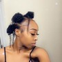 Extended pony tail