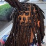 Loc Retwist Comb Method (Baby Locs- shoulder length)