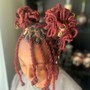 Updo Loc Style