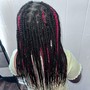 Large Knotless Braids