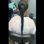 Fishtail ponytail