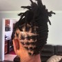 Insta locs (short hair)