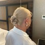 Slicked back Ponytail