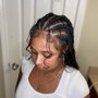 Small Knotless Braids