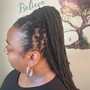 Large Knotless box braids